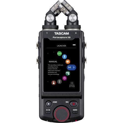 Tascam Portacapture X8 Dokunmatik Ekranlı Çok Kanallı Kayıt Cihazı