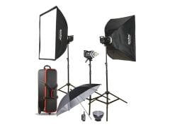 Godox MS300-D 300W 3'lü Paraflaş Kiti