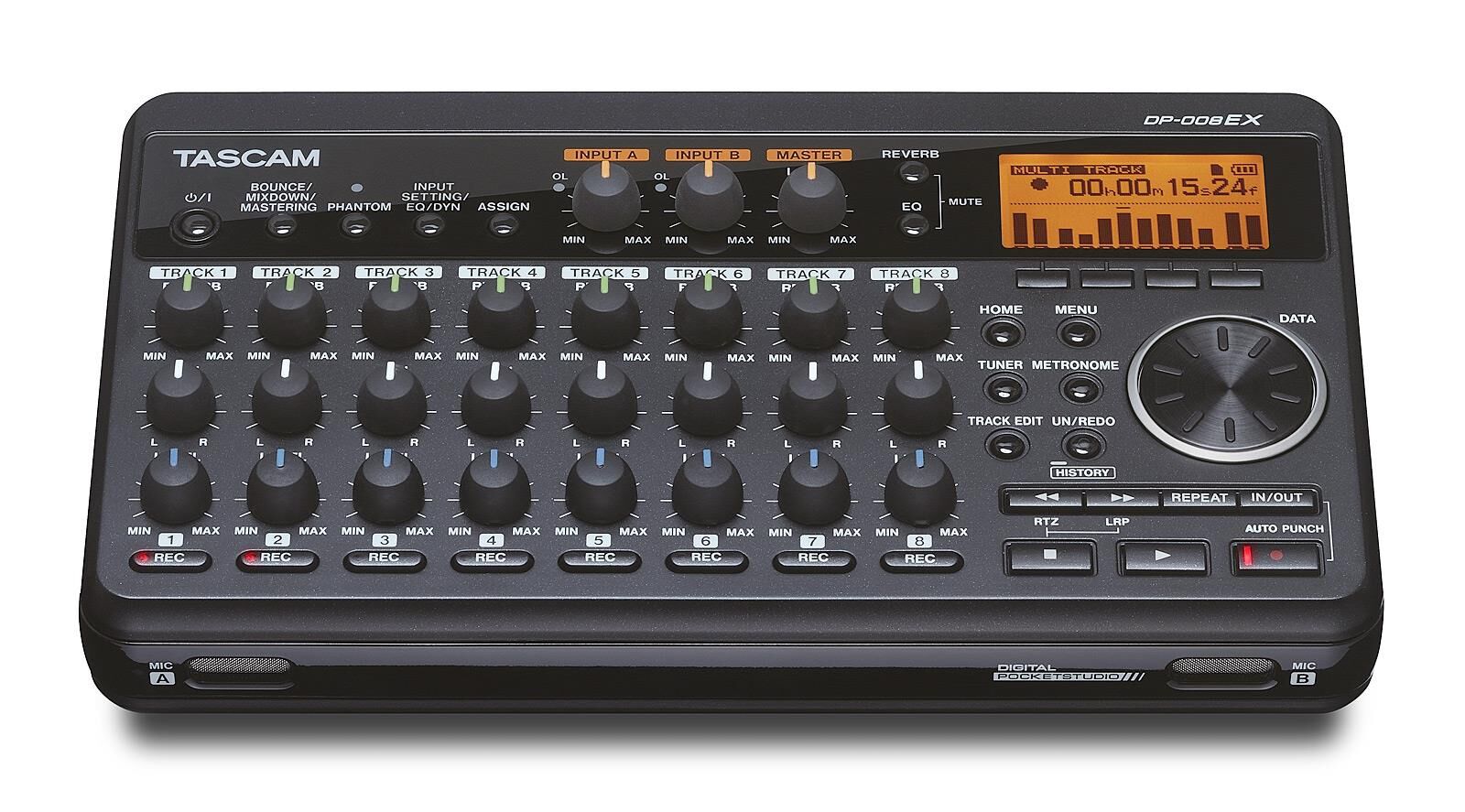 Tascam DP-008EX 8-Kanal Digital Portastudio