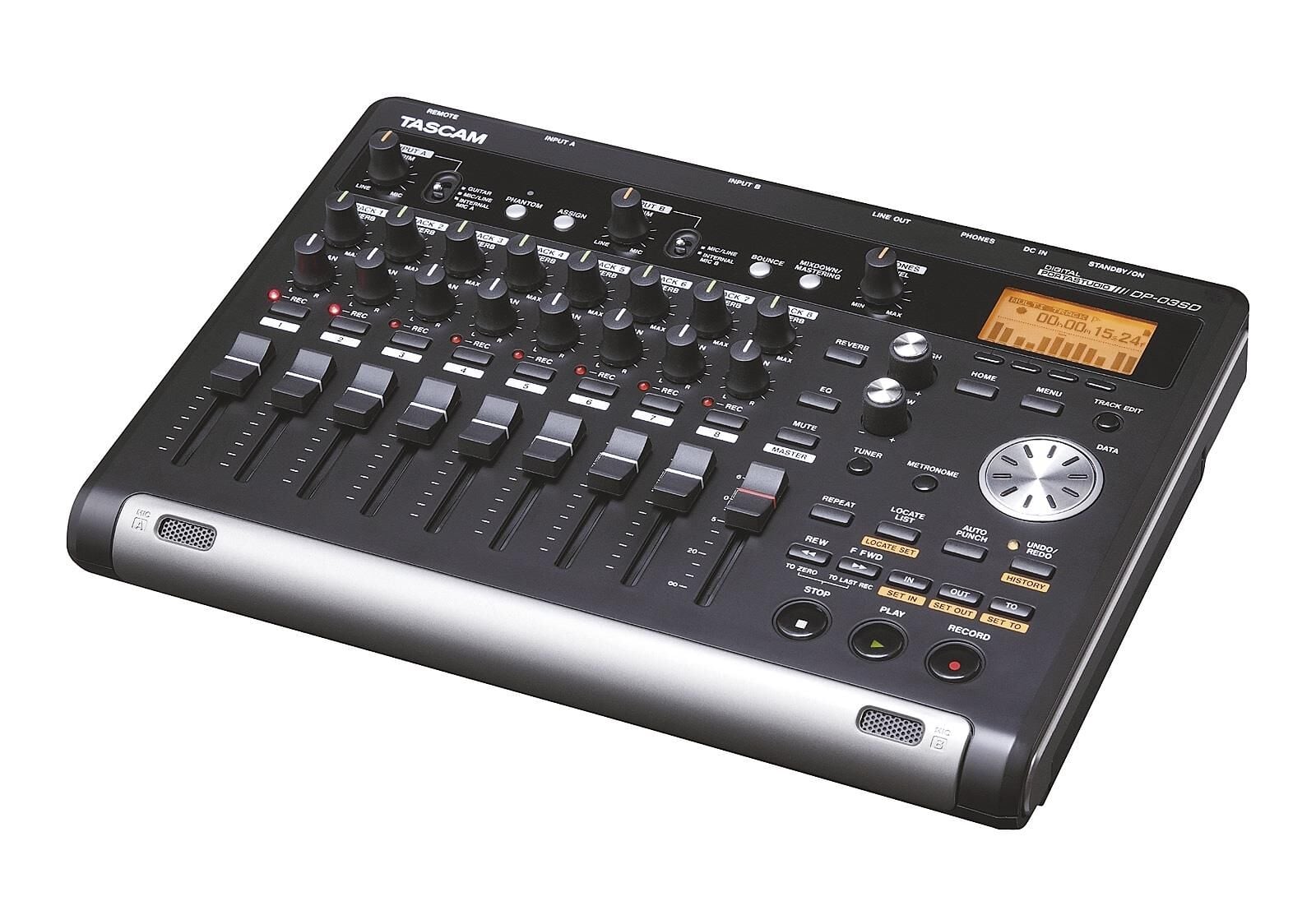 Tascam DP-03SD Dijital 8 Kanal Fader Kontrollü Portastudio