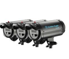 Golden Eagle JD600 PRO 3'lü Paraflaş Kit