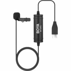 Boya BY-DM2 Type-c Girişli Telefon Yaka Mikrofonu