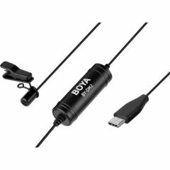Boya BY-DM2 Type-c Girişli Telefon Yaka Mikrofonu