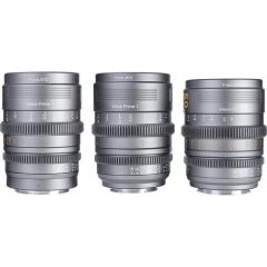 Sirui VP-1 Vision Prime T1.4 Full-Frame Multi-Mount Cine 3'lü Lens Kit