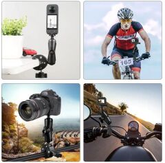 Oem Marka PT02 Tüm Aksiyon Kameralar ve Telefonlar için Montaj Kelepçesi