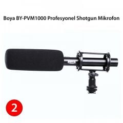 Boya Boom Pole Shutgun Mikrofon Seti V2
