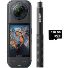 Insta360 X5 İnvisible 114cm Selfie Stick Bundle (128GB)