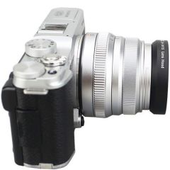 JJC LH-JXF35 Parasoley (Canon EF-M 22mm f/2 STM, Fujifilm XF 35mm f/2 R WR, Samsung NX 20mm F2.8 Pancake)