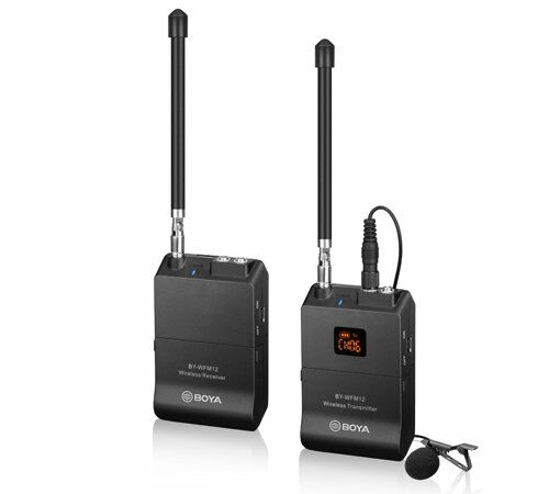 Boya BY-WFM12 VHF Profesyonel Wireless Mikrofon