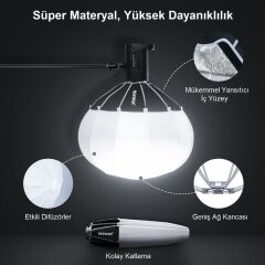 NEEWER NS65L Hızlı Kurulan 65cm Fener Softbox