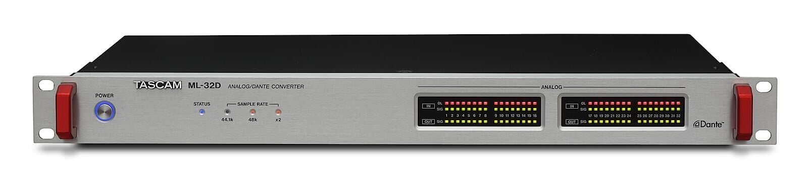 Tascam ML-32D 32 Kanal Analog-Dante Dönüştürücü