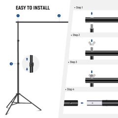 Neewer Ayarlanabilir Fon Standı