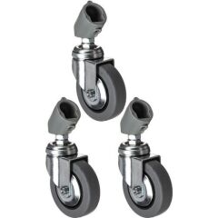Manfrotto 109 Tekerlek (Frensiz, Işık Ayakları İçin Set)