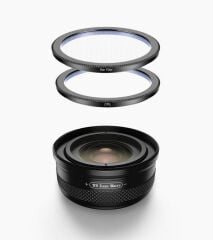 Apexel 10-20X Zoom Makro Lens+Halka Işık