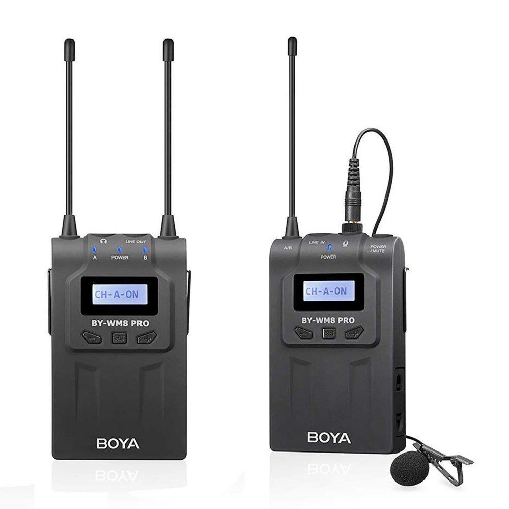 Boya BY-WM8 Pro-K1 Prof. Kablosuz Mikrofon