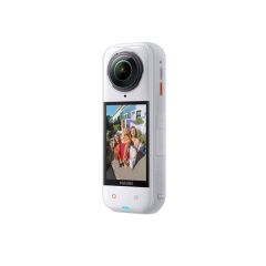 Insta360 X5 Beyaz Aksiyon Kamerası - Motosiklet Kiti
