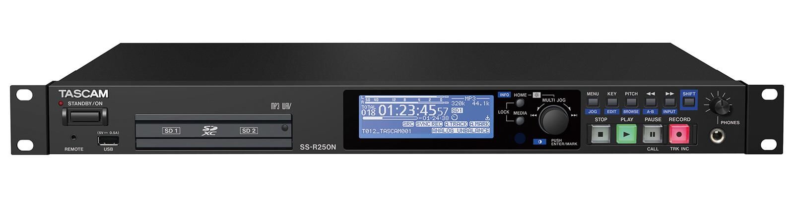 Tascam SS-R250N Network Özellikli Kaydedici ve Oynatıcı