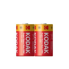 Kodak 2 Adet Shrink Çinko Karbon Büyük Pil-D