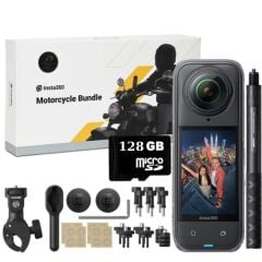 Insta360 X5 360 Derece 8K Aksiyon Kamera Motosiklet Kit (128GB)