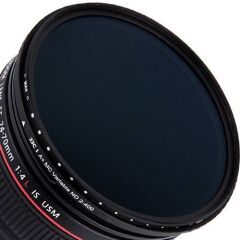 JJC 55mm Değişken Koyuluklu Neutral Density Filtre (2-9 Stop)