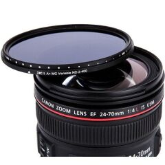 JJC 55mm Değişken Koyuluklu Neutral Density Filtre (2-9 Stop)