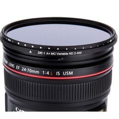 JJC 55mm Değişken Koyuluklu Neutral Density Filtre (2-9 Stop)