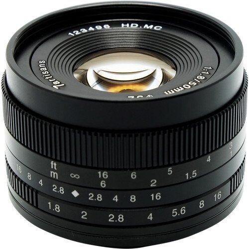7artisans 50mm F1.8 APS-C Lens (Sony E-Mount)