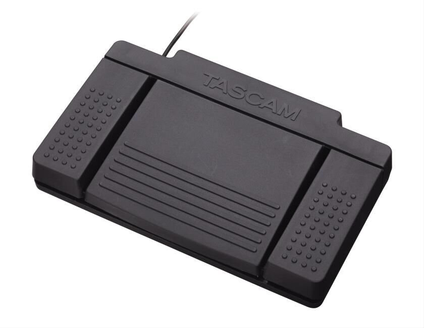 Tascam RC-3F Oynatma/Duraklatma, Döngüleme/Punch In için 3 Pedallı Tascam Ayak Anahtarı
