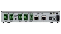 Tascam MM-4D-IN-E Dahili DSP Mikseri ile 4 Kanallı Mikrofon/Hat Girişli Dante Dönüştürücü