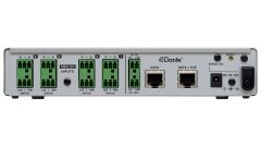 Tascam MM-4D-IN-E Dahili DSP Mikseri ile 4 Kanallı Mikrofon/Hat Girişli Dante Dönüştürücü