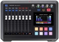 Tascam MIXCAST 4 Podcast Yayını İçin 4 Kanal Mikser & Kaydedici ve USB Ses Arabirimi
