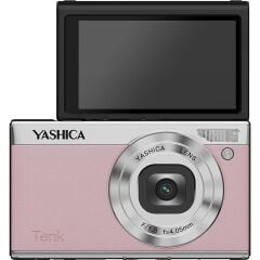 Yashica City Tank Pembe Kompakt Dijital Fotoğraf Makinesi