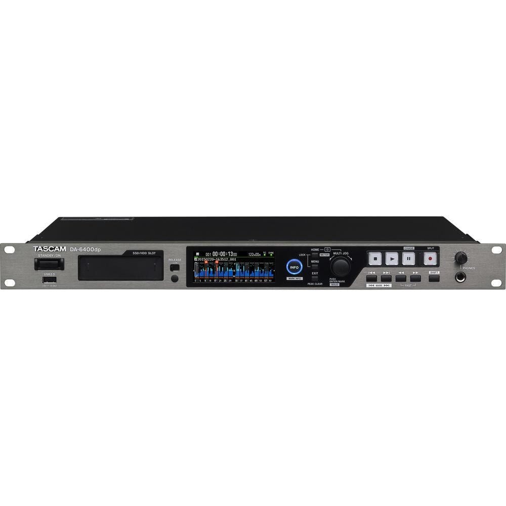 Tascam DA-6400DP Serisi 64 Kanallı Dijital Çok Kanallı Kaydedici