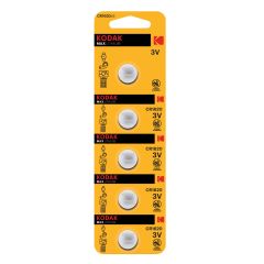 Kodak 5 Adet Ultra Lityum Para Pil-CR1620