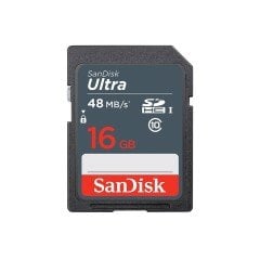Sandisk 16GB 48mb/sn Ultra SDHC Hafıza Kartı Class 10