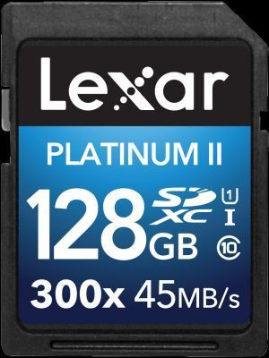 Lexar 128GB 300X UHS-I SD Hafıza Kartı