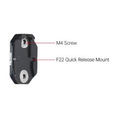 FALCAM F22 Quick Release Ronin Stabilizer Side Panel Yan Bağlantı Plakası - 2569B