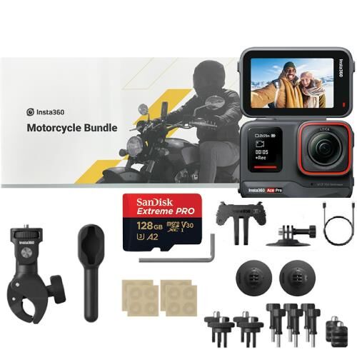 Insta360 Ace Pro Motorsiklet Kiti 128GB