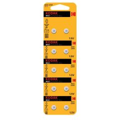 Kodak Max Alkaline 10 Adet  AG3-LR41 Düğme Pil