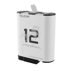 Telesin GoPro HERO12 Batarya (HERO11/10/9 Uyumlu)