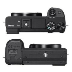 Sony A6400 18-105mm 4K Aynasız Fotoğraf Makinesi