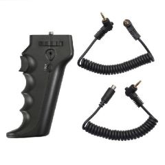 JJC HR-DV Camcorder Remote Pistol Grip (Bağlantı Kablosu Ayrı Satılır)
