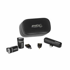 PDX PRO S9 Mini 3 in 1 ikili Kablosuz Yaka Mikrofonu