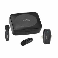 PDX PRO V10 ikili Kablosuz Yaka Mikrofonu