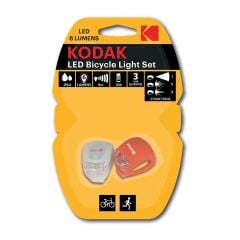 Kodak Bisiklet LED  Işık Seti - 3 Adet Pil Hediyeli