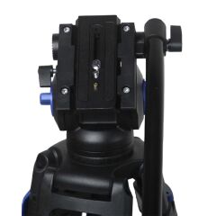 DP 888 Professional Video Kamera Tripod 180M Hidrolik Kafa
