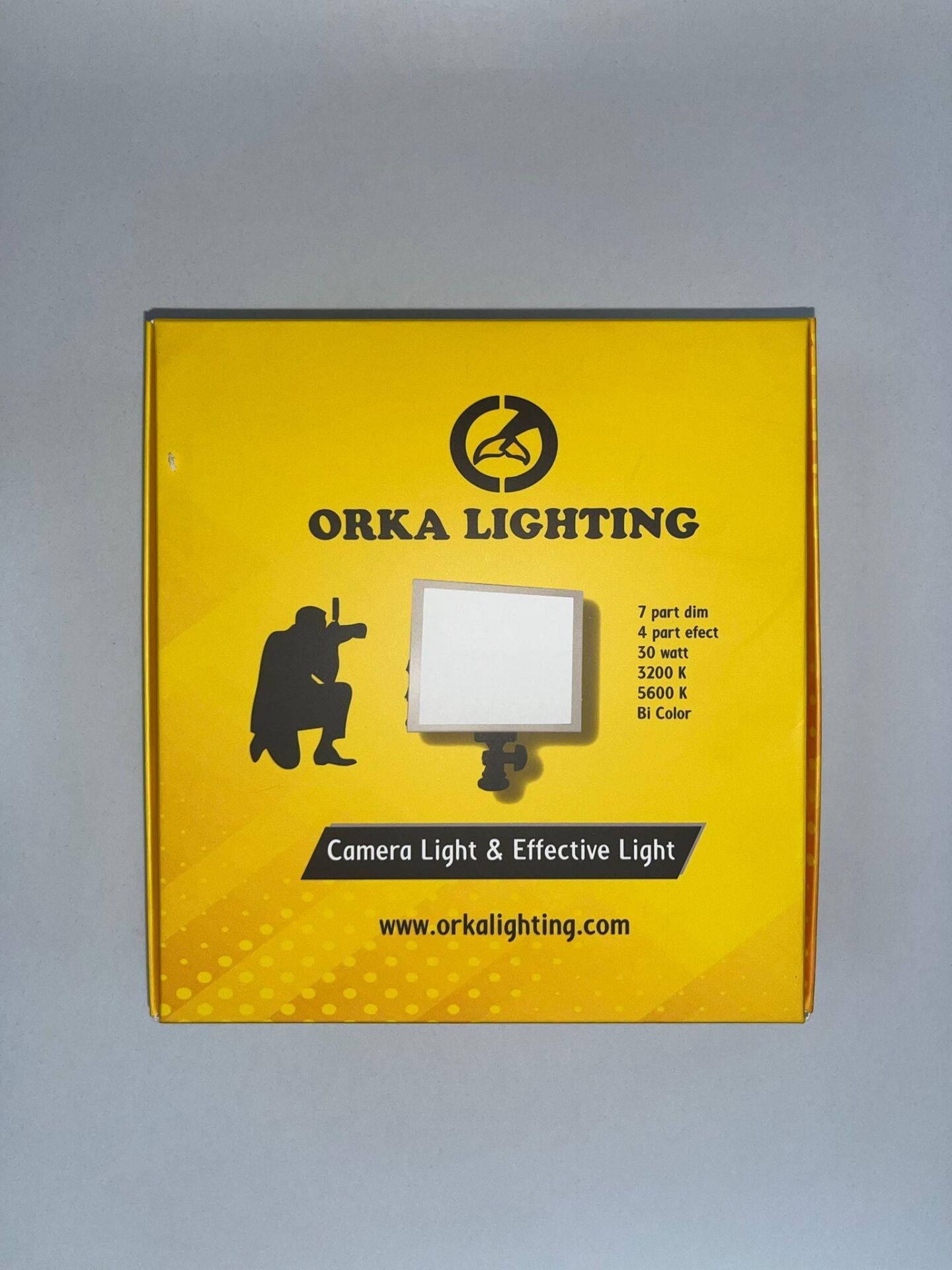 Orka 30w Led 5600k (Batarya ve Şarj Cihazı ile)
