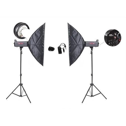 Star 600W 2'li Paraflaş Set