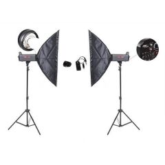 Star 600W 2'li Paraflaş Set