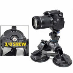 OEM Marka D9509  Üç Ayaklı DSLR ve Video Kamera İçin Araba Vantuzu